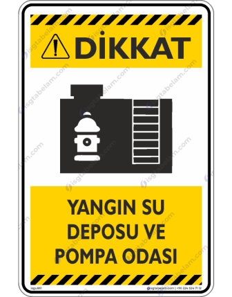 Yangın Su Deposu ve Pompa Odası