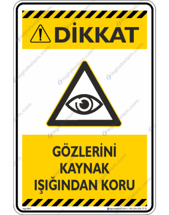 Gözlerini Kaynak Işığından Koru