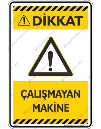 Çalışmayan Makine