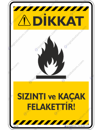Sızıntı ve Kaçak Felakettir