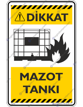 Mazot Tankı