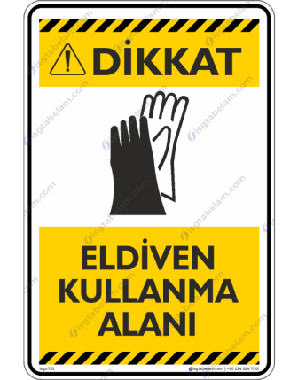 Eldiven Kullanma Alanı