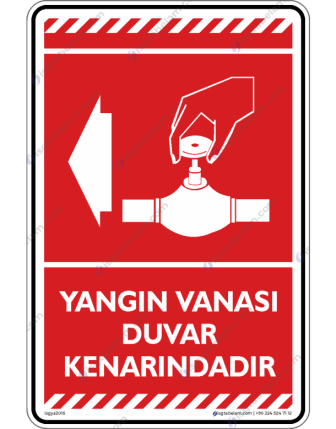 Yangın Vanası Duvar Kenarındadır / V3