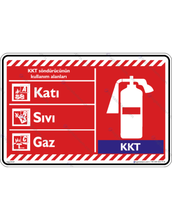 KKT Söndürücünün Kullanım Alanları